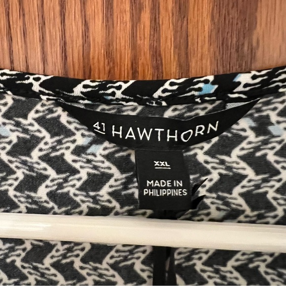 41 Hawthorn Gabriella V-Neck Stretch Knit Top XXL NWT - Picture 5 of 11